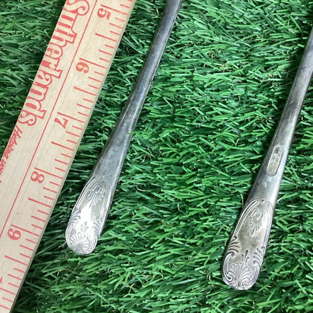 Vintage salad servers